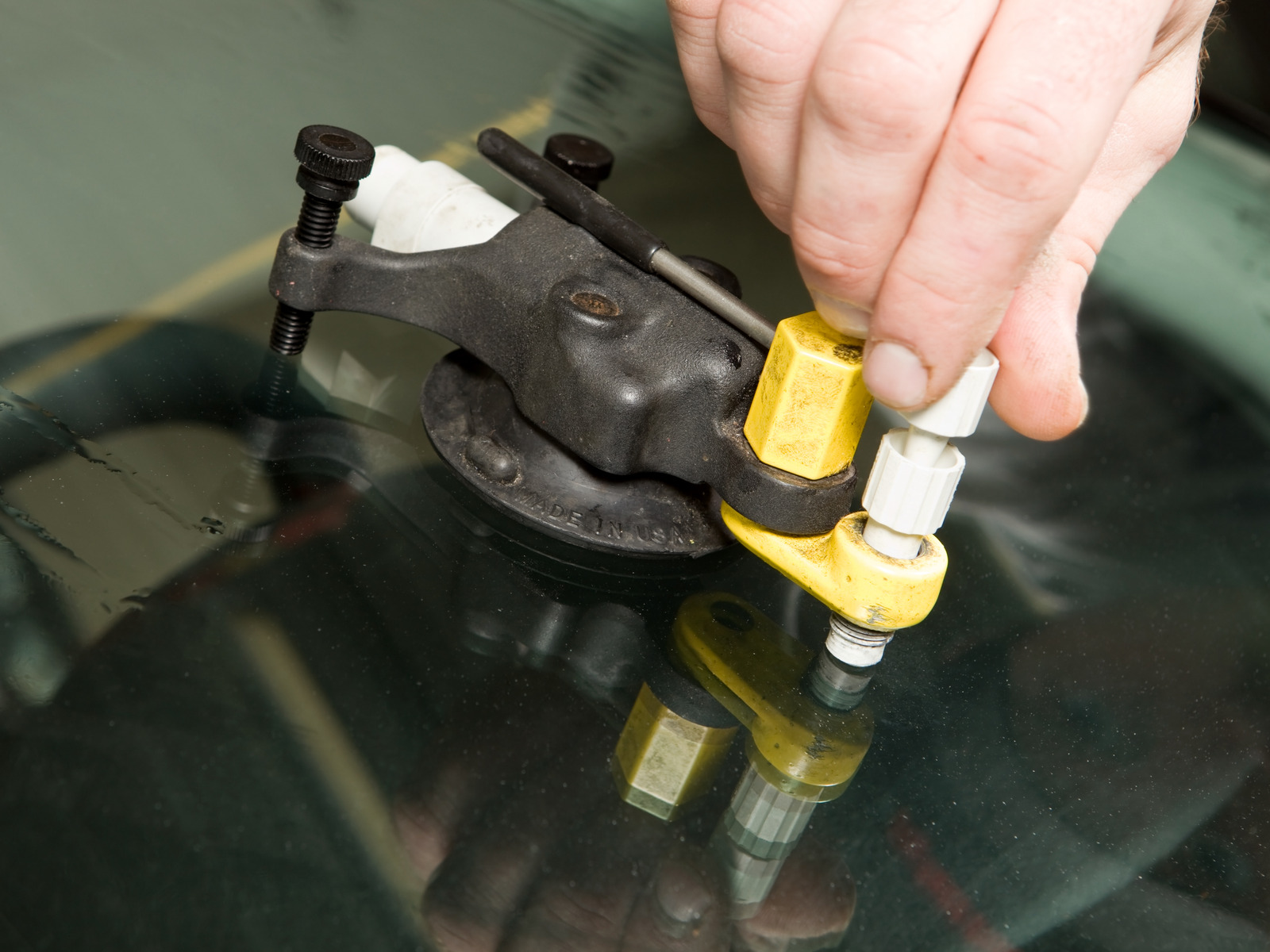 Rock chip repair